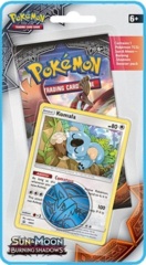 Pokemon SM3 Burning Shadows Checklane Blister - Komala